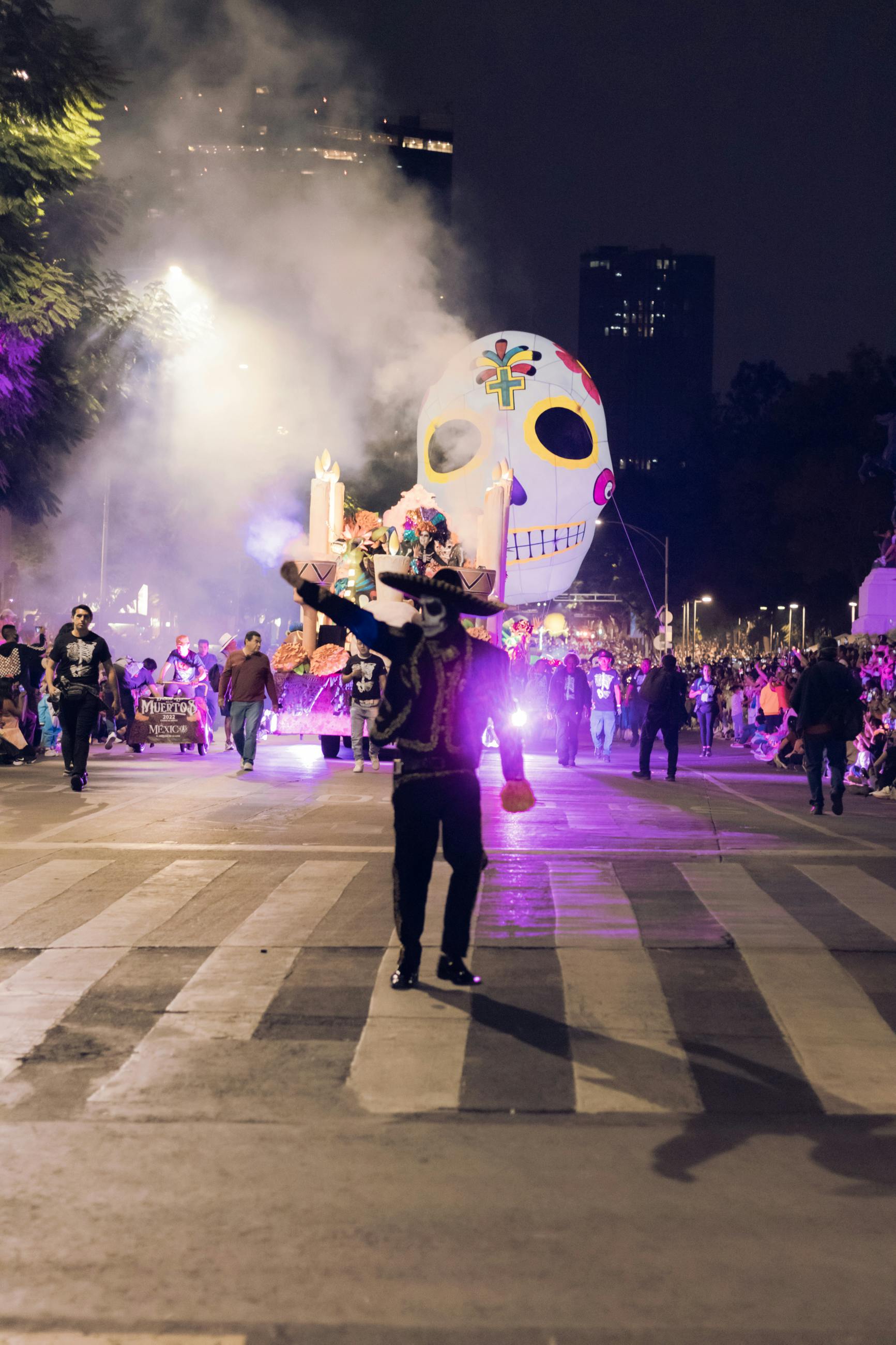 Man in Costume on Middle of Street at Parade · Free Stock Photo