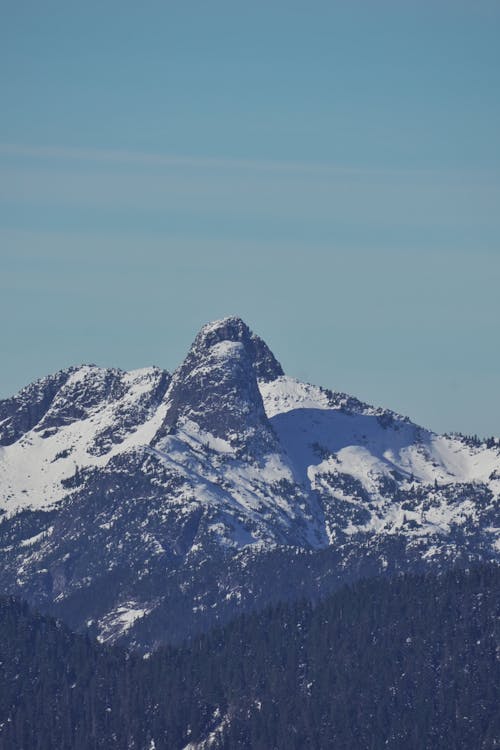 Clear Sky over Mountain