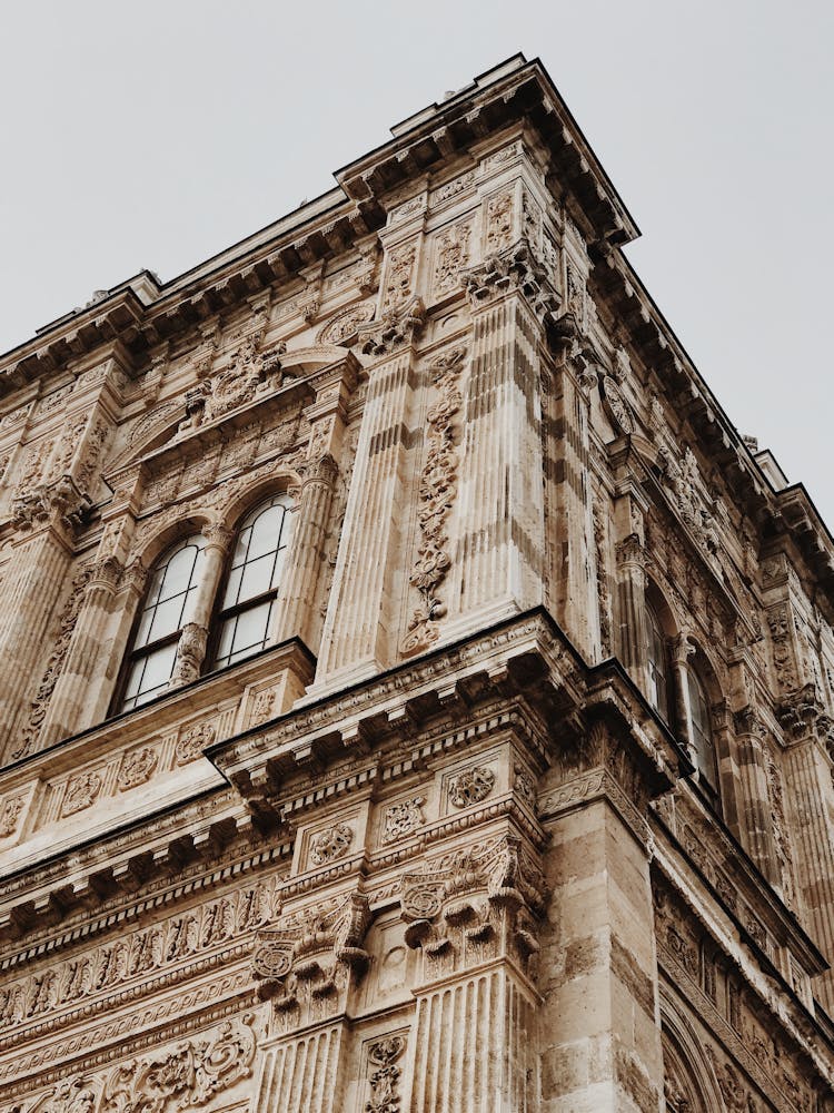 Old Historic Building On Sky Background