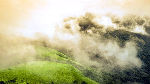 Free mountain View from Karnataka Coorg Stock Photo