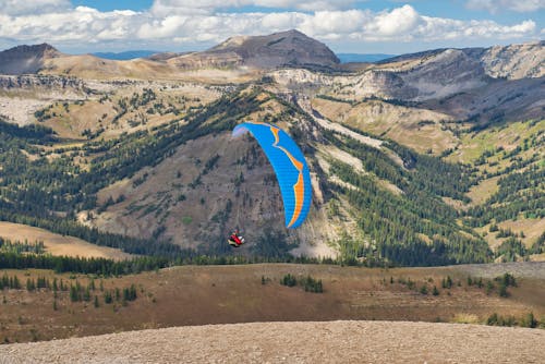 免费 冒險, 山, 滑翔傘 的 免费素材图片 素材图片