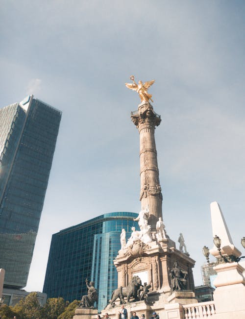 Imagine de stoc gratuită din clădiri, fotografiere verticală, îngerul independenței