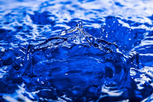 бесплатная Голубая вода Стоковое фото