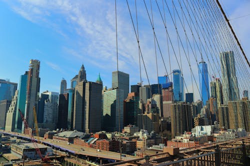 High Rise Buildings Under Blue Sky