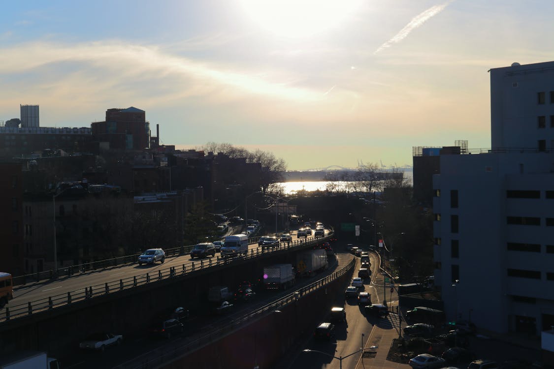 cityroad, 吊橋, 哈德遜河 的 免費圖庫相片