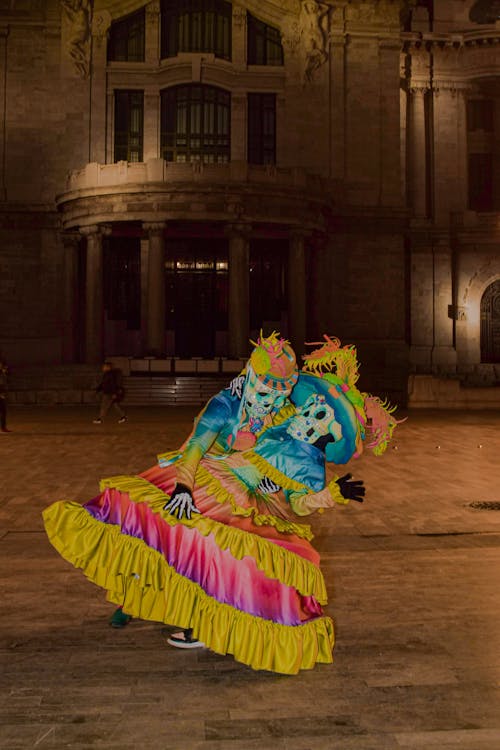 Бесплатное стоковое фото с catrina, dia de los muertos, вертикальный выстрел