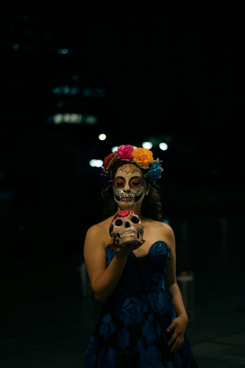 dia de los muertos, 卡特里娜, 垂直拍摄 的 免费素材图片