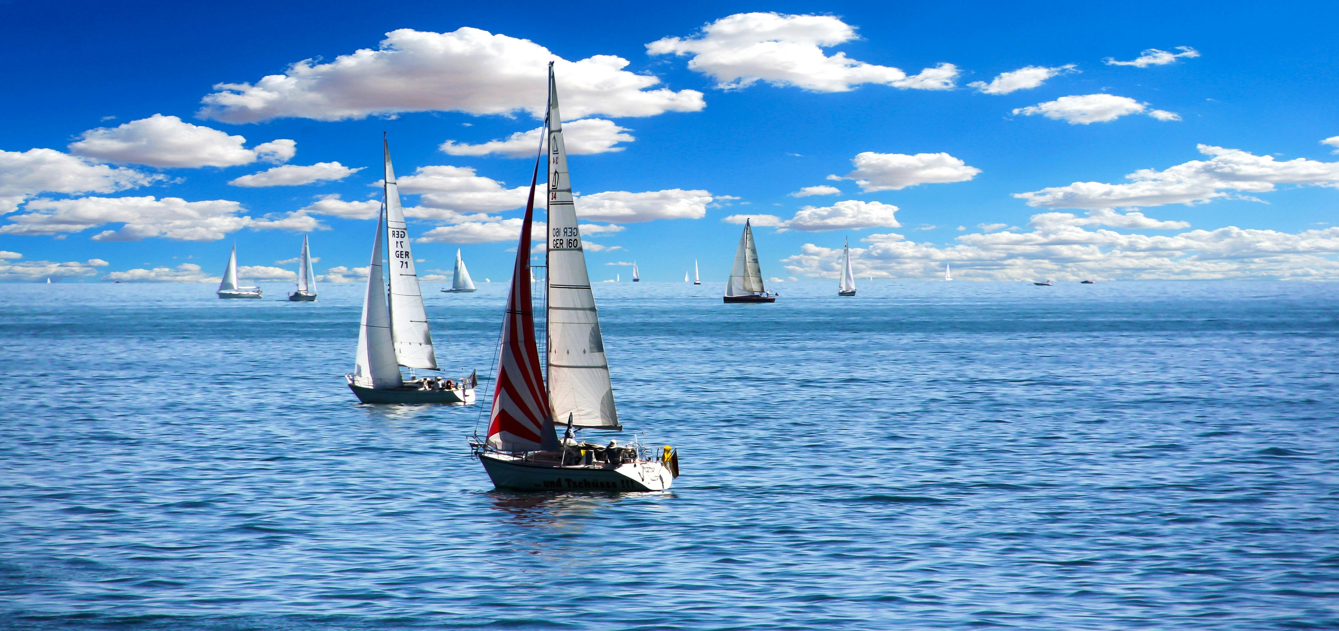 Hình ảnh thuyền buồm đẹp nhất | Sailing, Sailing ships, Boat