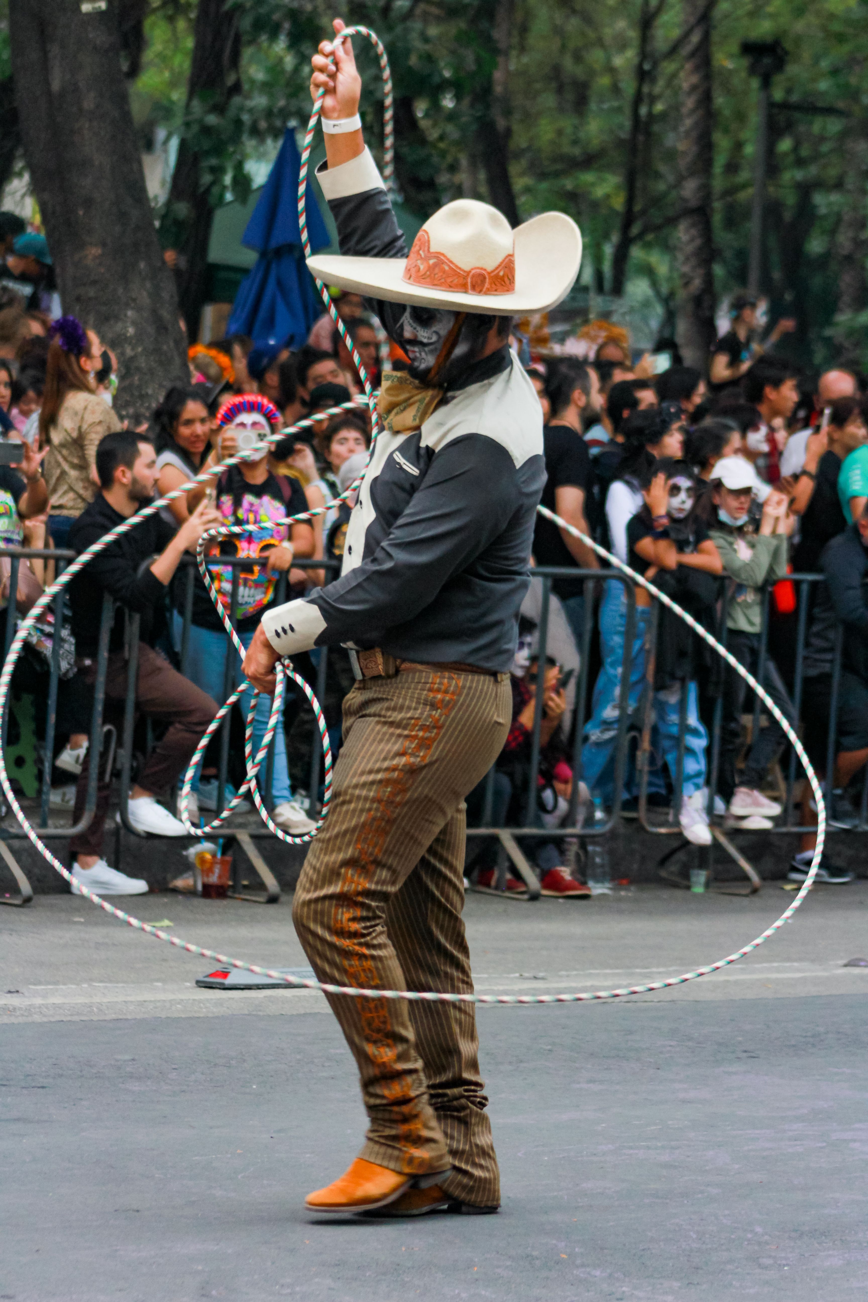 Man in a Costume Performing during the Celebrations on the Day of the ...