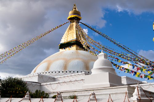 Dome of the Great Stupa, Bouddha, Kathmandu, Nepal