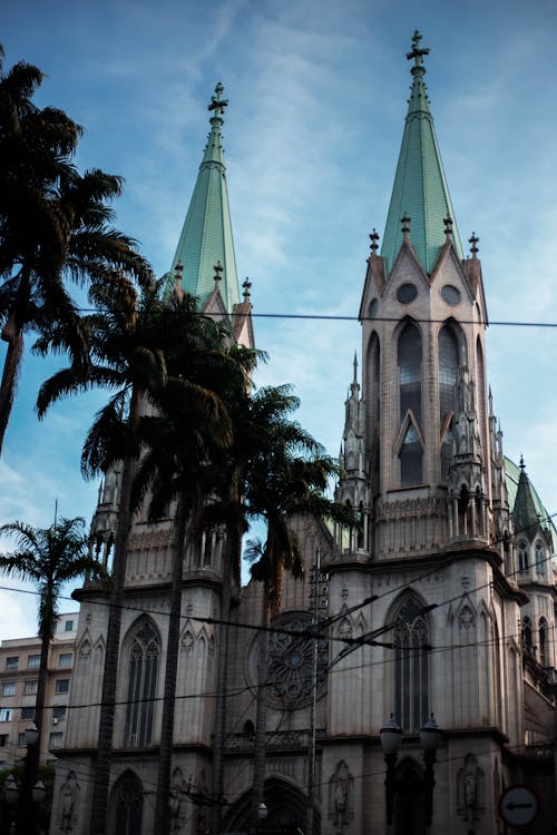 Photo of a Facade of the Sao Paulo Cathedral