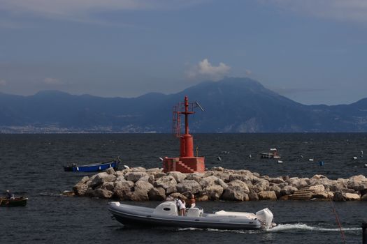 A Lateral Buoy on a Lake 