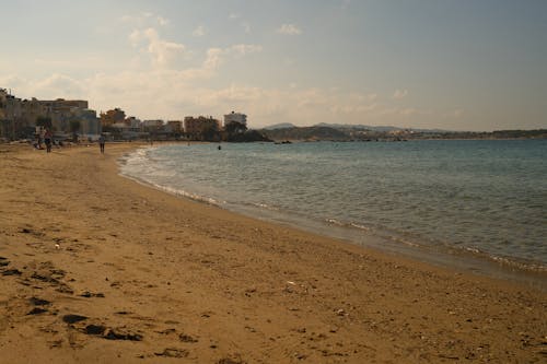 A Brown Sand on the Beach