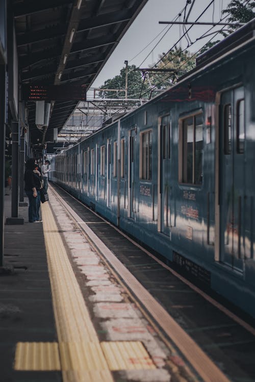 People Waiting on the Train Station