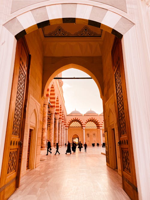 Landscape Photography of the Camlica Mosque Countryside