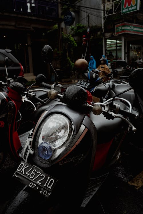 Close-up of a Motorcycle