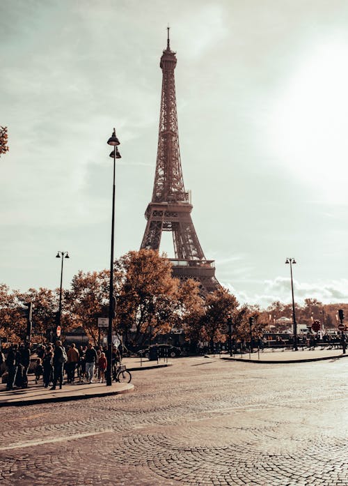 The Eiffel Tower in Paris 