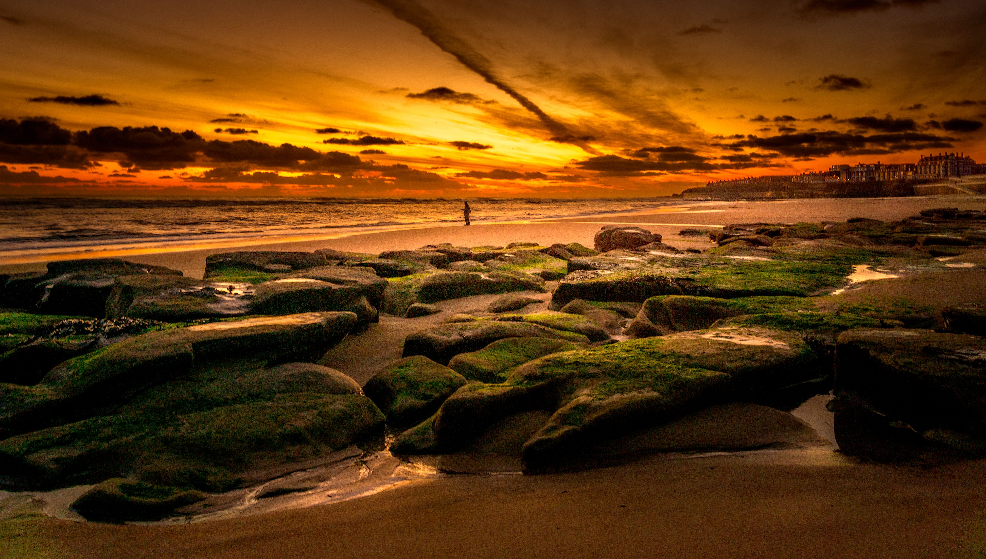 Golden Hour at the Beach · Free Stock Photo