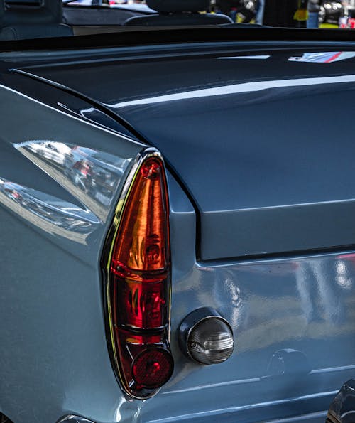 Taillight of a Classic Car
