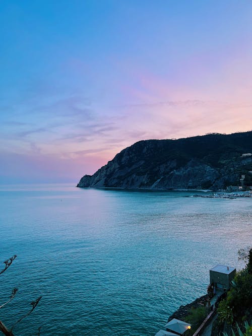 Sunset on Italian Coast