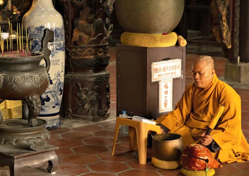 Photo of a Monk