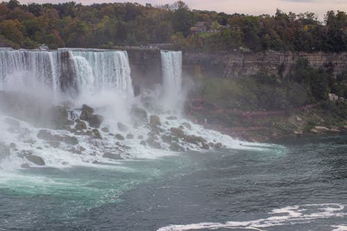 The Niagara Falls in Ontario, Canada
