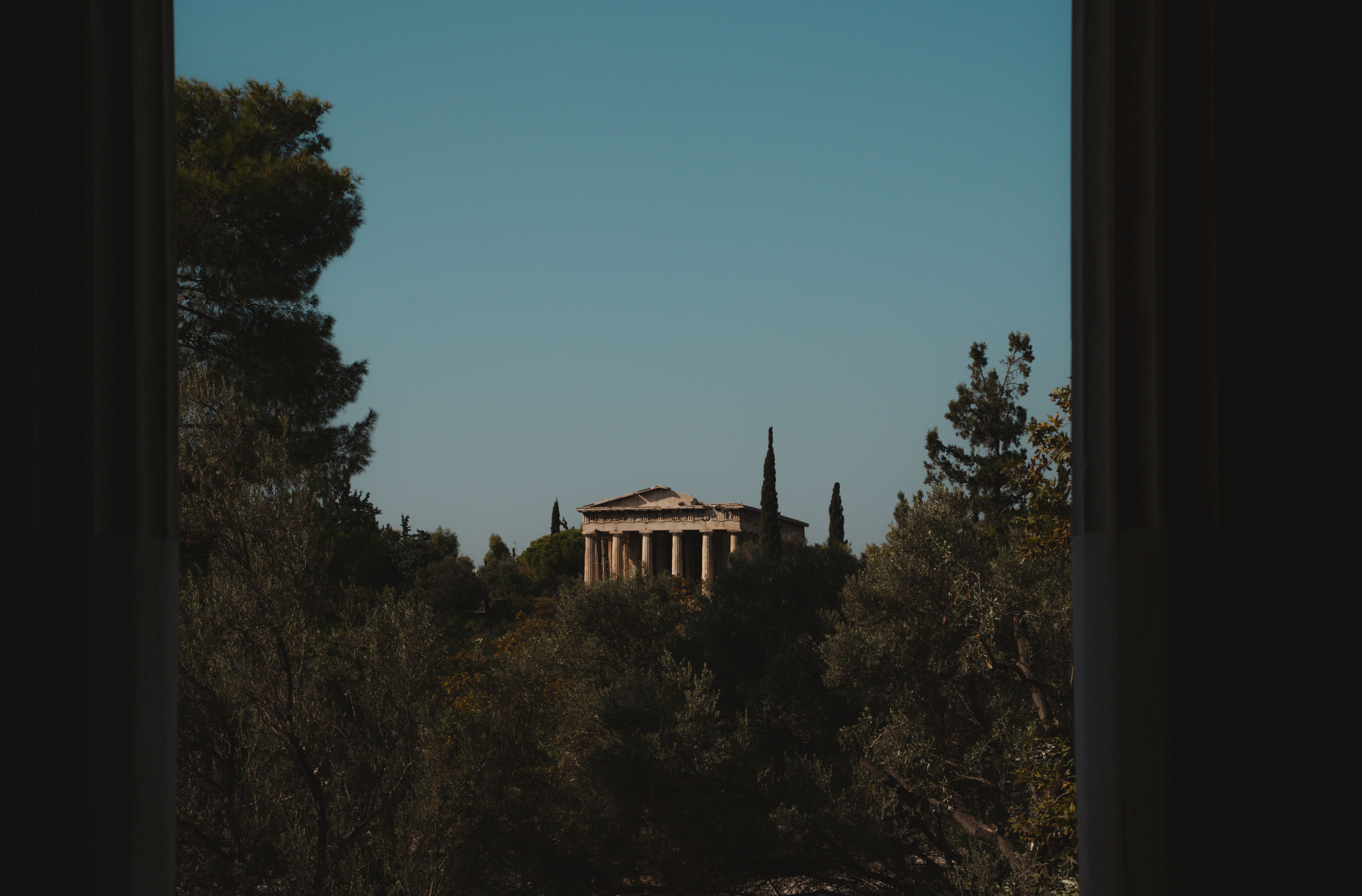 Low Angle Shot of the Columns of Parthenon in Athens, Greece · Free ...