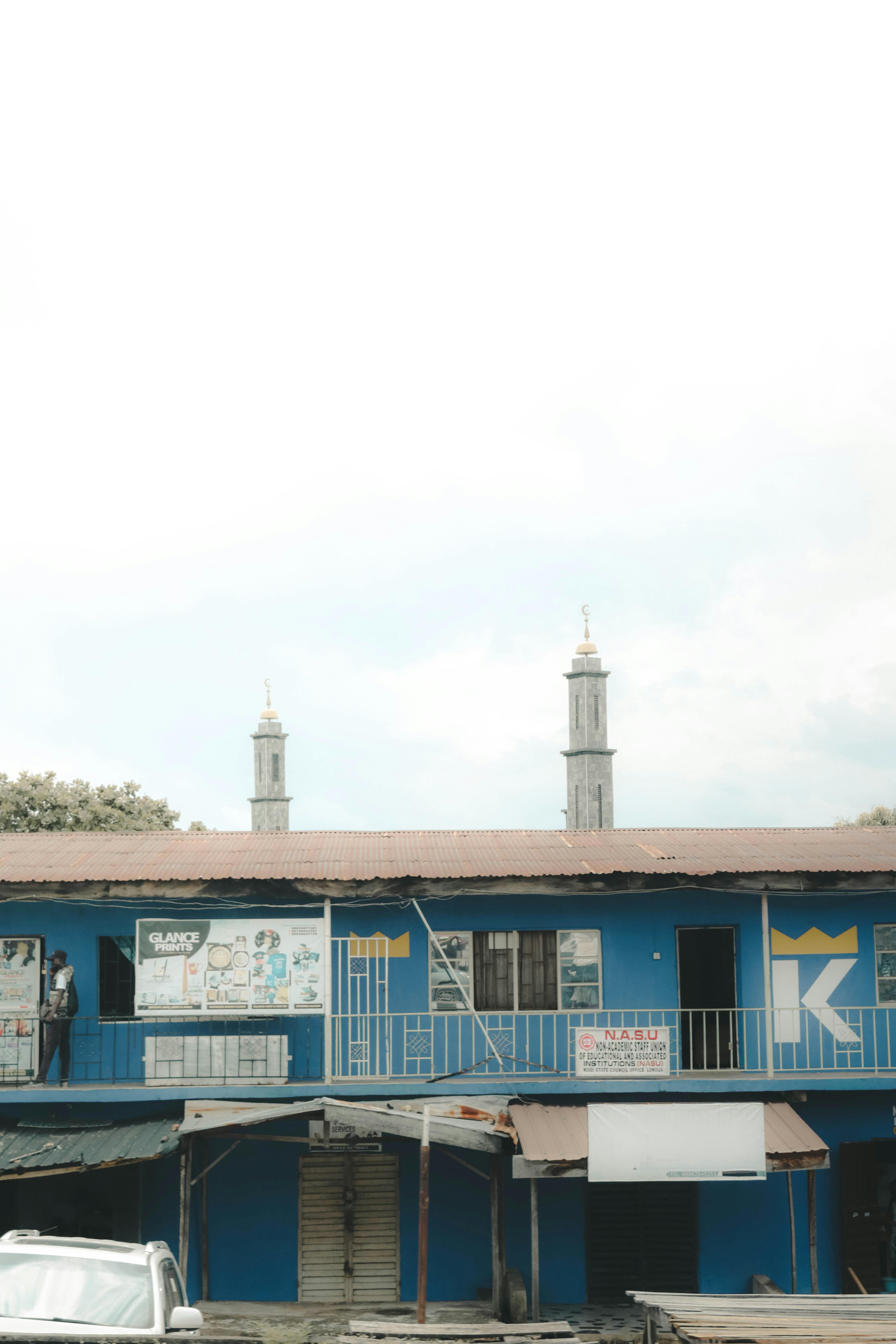 Industrial Two-Storey Building · Free Stock Photo