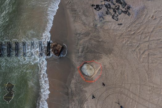 Asbury Park Beach sinkhole