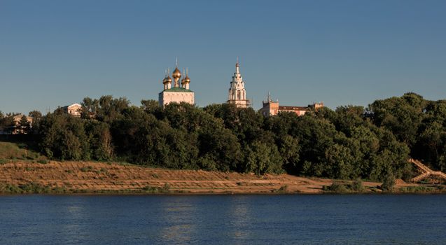 Convenet on a Riverbank 