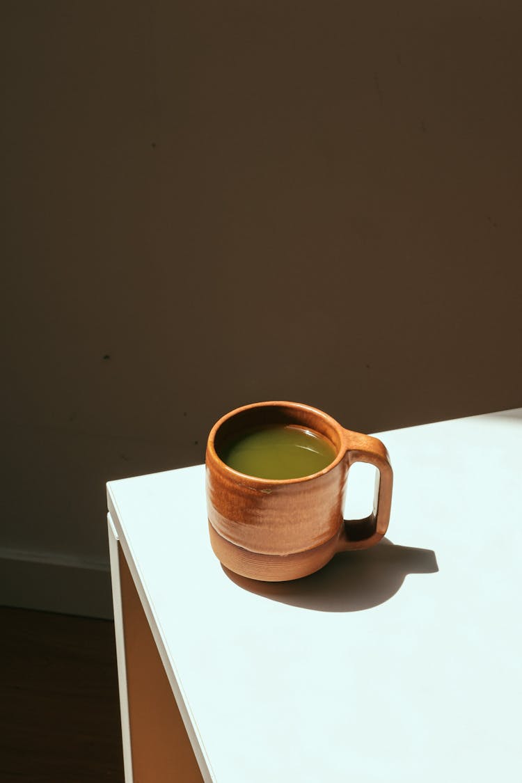 Matcha In A Cup 