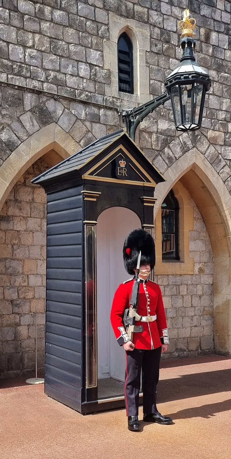 Standing British Royal Guard