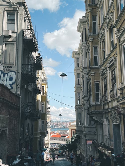 A City Street in Istanbul