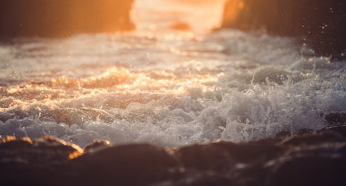 dalgalar, deniz, deniz manzarası içeren Ücretsiz stok fotoğraf