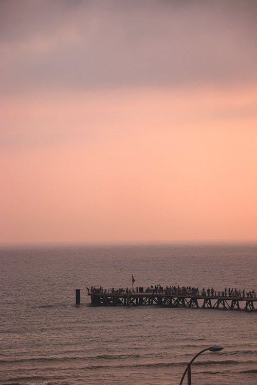 Free The Pier at Saint Jean de Monts, France Stock Photo