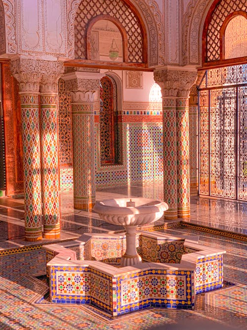 イスラム教, インテリア, モザイクの無料の写真素材