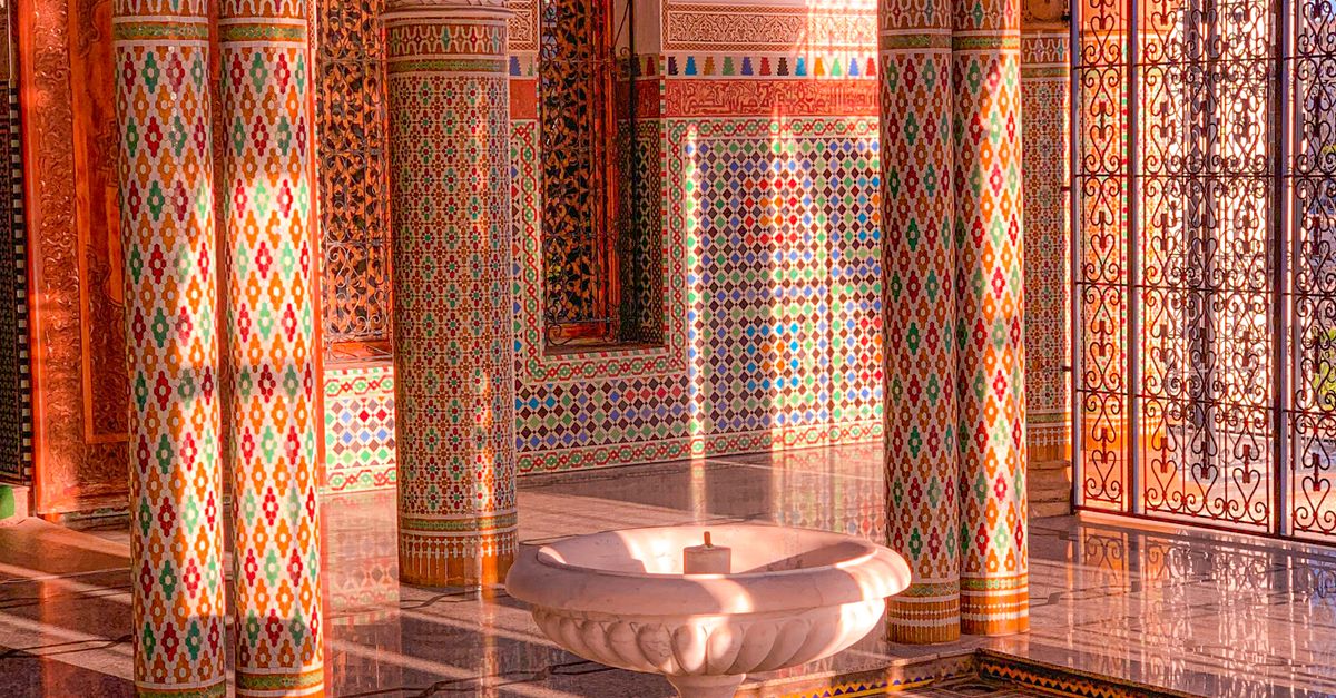 Mosqeu Patterns Mosaic Patterns in Mosque · Free Stock Photo