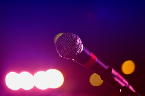 Free Close Up Photography of Microphone Stock Photo