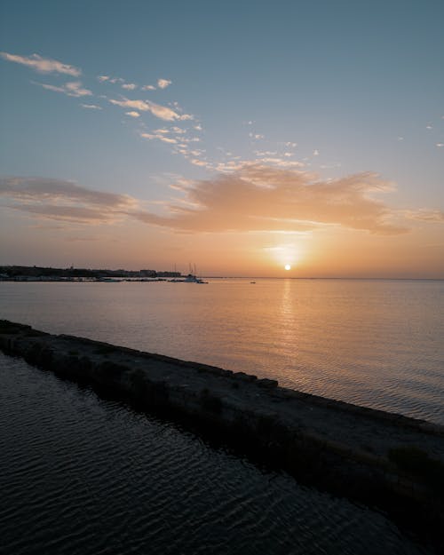 Gratis stockfoto met avondlucht, blikveld, drone