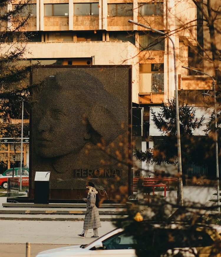 The Heroinat Memorial In Pristina Kosovo