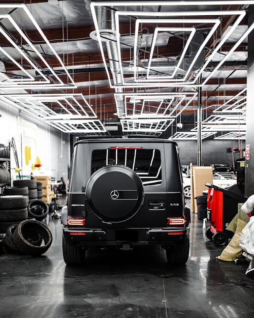 Back View of a Mercedes-Benz G Class