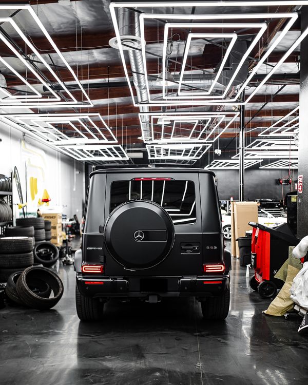 Back View of a Mercedes-Benz G Class · Free Stock Photo