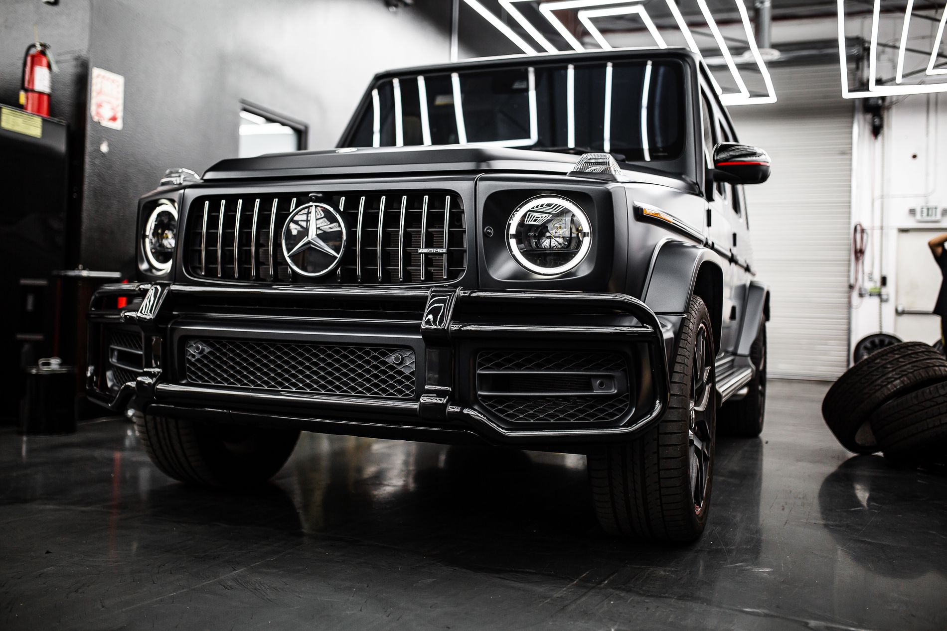 Black Mercedes G-Class