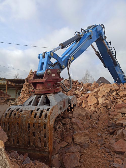 Excavator at Work