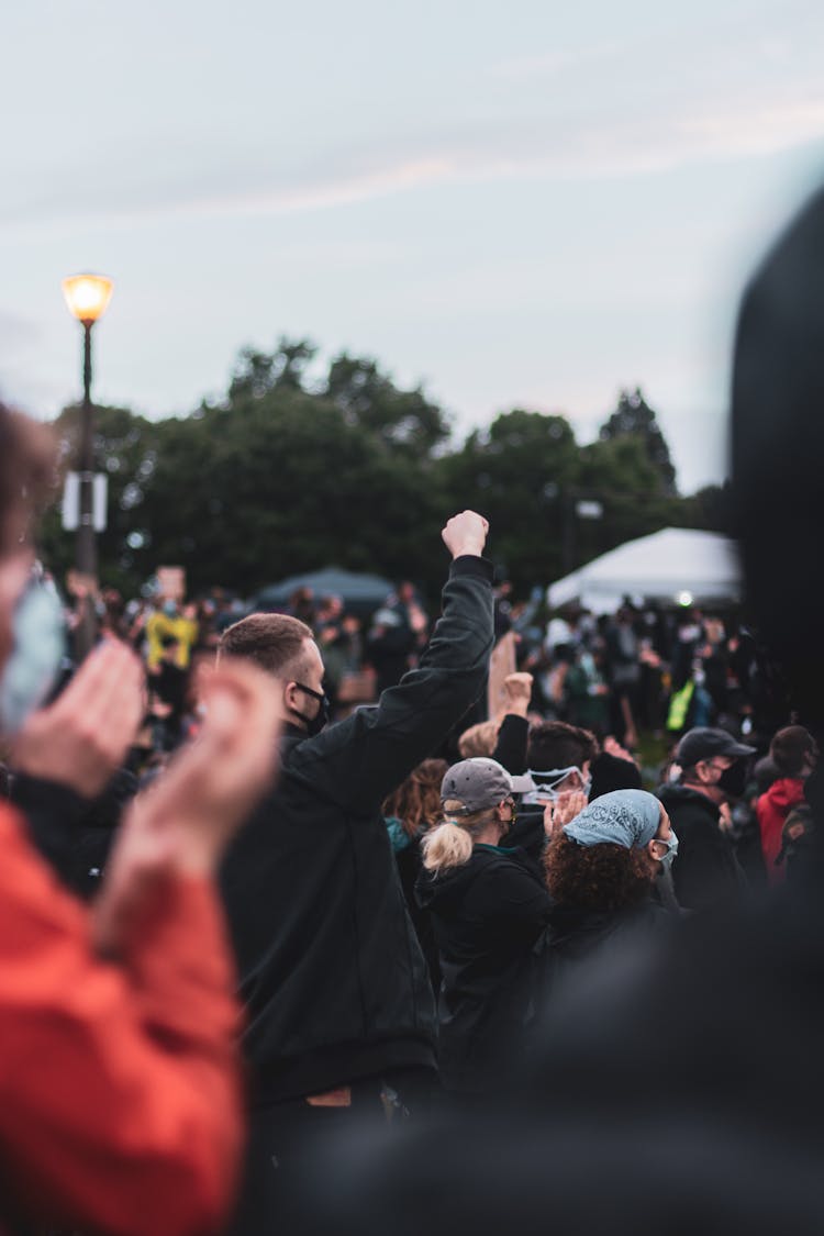 Crowd During Outdoor Event