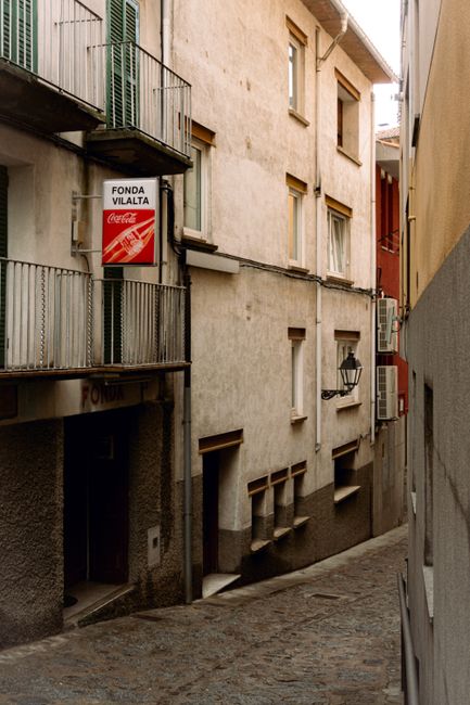 Explore the quaint architecture and winding alleyways of Ribes de Freser, Catalonia.