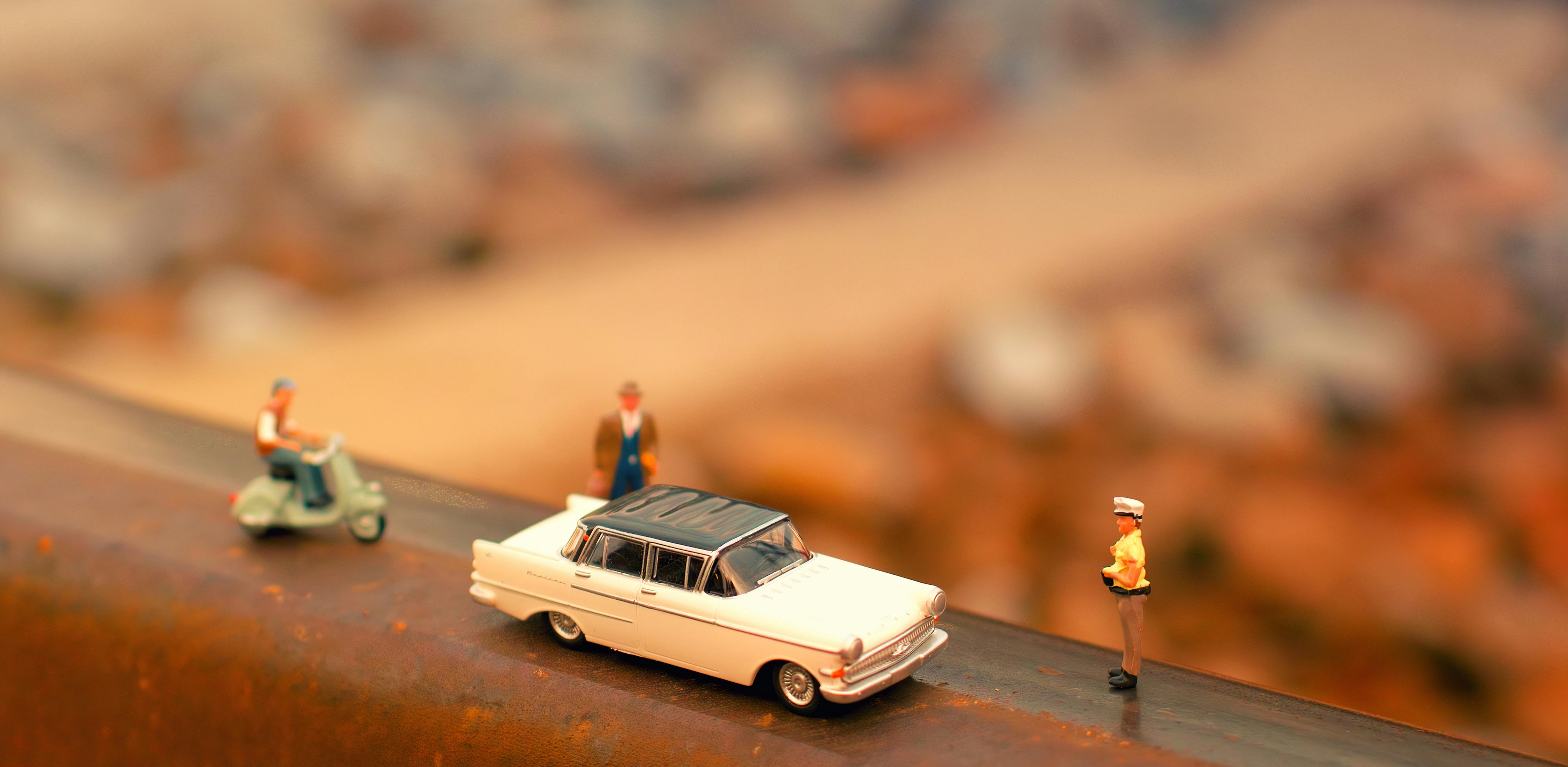 miniature tilt shift photography