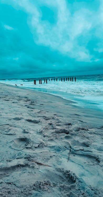 Free stock photo of beach, hurricane, storm