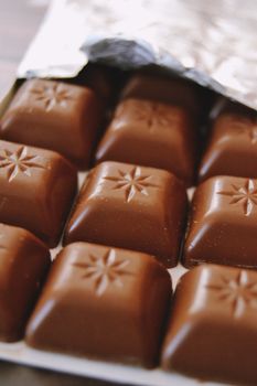 Chocolate Sweetened Wheat Squares Chocolate Chocolate Toast Crunch