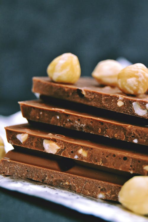 Kostnadsfri bild av choklad, hasselnötter, mat